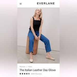 EVERLANE Day Glove Shoes -Regularly $125